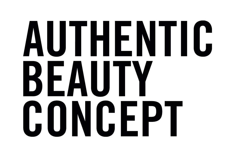 authentic beauty concept logo